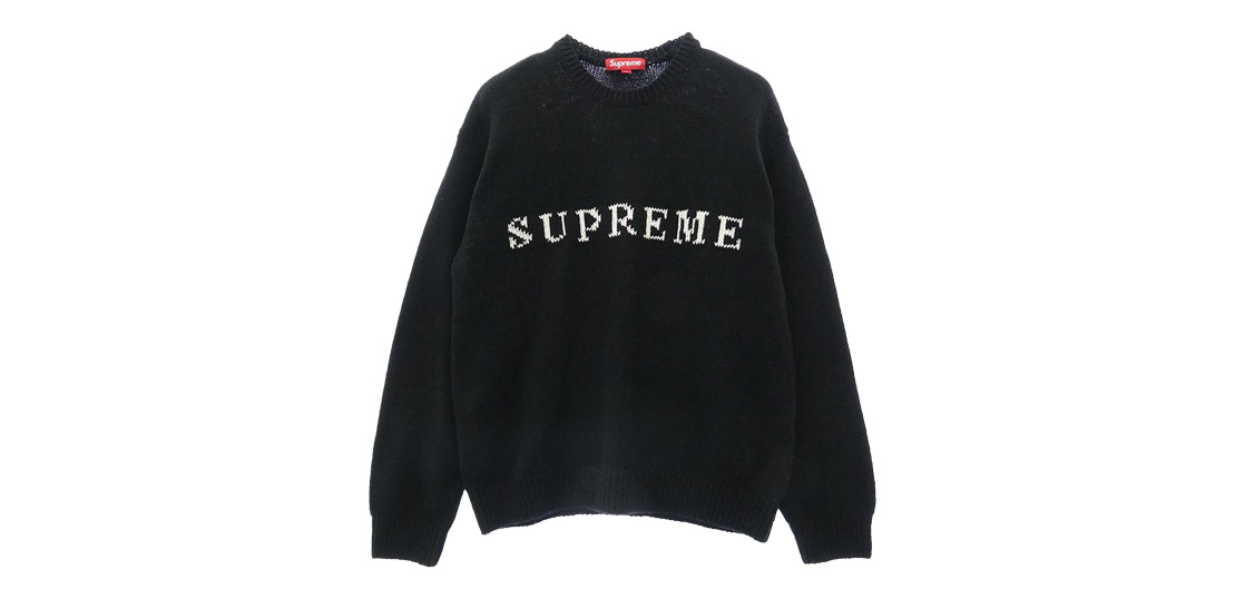 シュプリーム 25SS Contrast Logo Sweater 買取実績