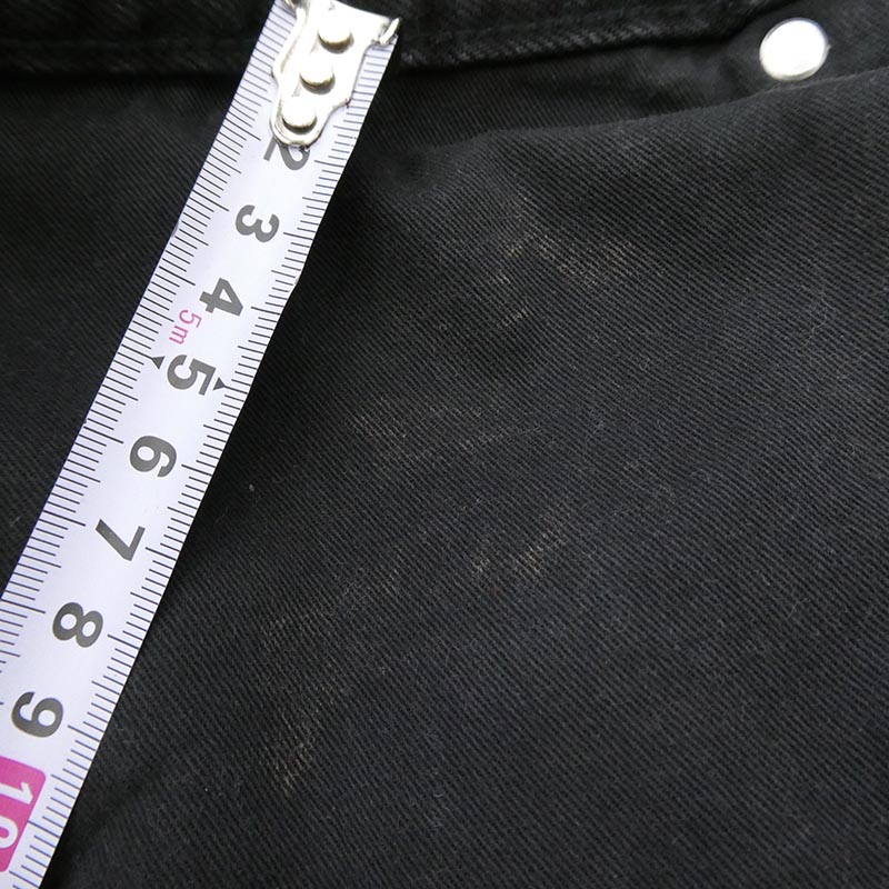 シュプリーム 25SS Distressed Loose Fit Selvedge Jean Washed Black ディストレスト ルーズ フィット ウォッシュド ブラック セルビッジ ジーンズ 買取実績 画像
