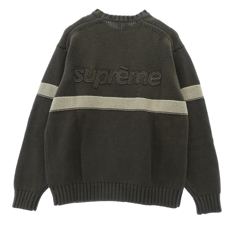 シュプリーム 25SS Tonal Applique Sweater トーナルアップリケ セーター ニット 買取実績 画像