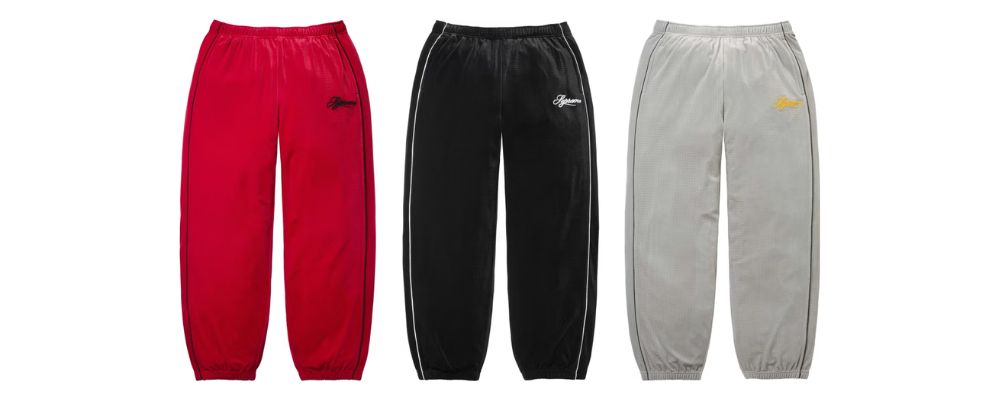 Supreme 2026SS Week6発売予定アイテムまとめ｜ブランド古着買取専門店LIFEVelour Mesh Track Pant 26,400円画像