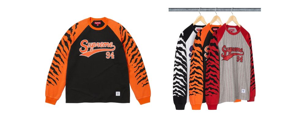 Supreme 2026SS Week6発売予定アイテムまとめ｜ブランド古着買取専門店LIFETiger Raglan L/S Top 19,800円画像