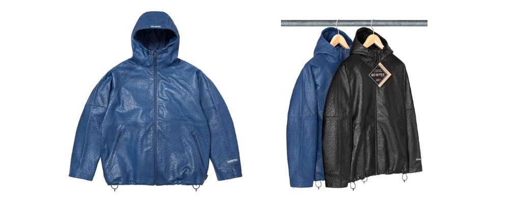 Supreme 2026SS Week6発売予定アイテムまとめ｜ブランド古着買取専門店LIFEGORE-TEX Ostrich Embosssed Leather Jacket 181,500円画像
