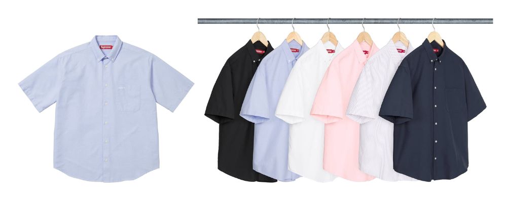 Supreme 2026SS Week7発売予定アイテムまとめ｜ブランド古着買取専門店LIFELoose Fit Oxford S/S Shirt 24,200円画像