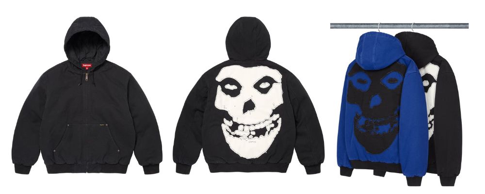 Supreme 2026SS Week7発売予定アイテムまとめ｜ブランド古着買取専門店LIFESupreme/The Misfits® Hooded Work Jacket 68,200円 画像