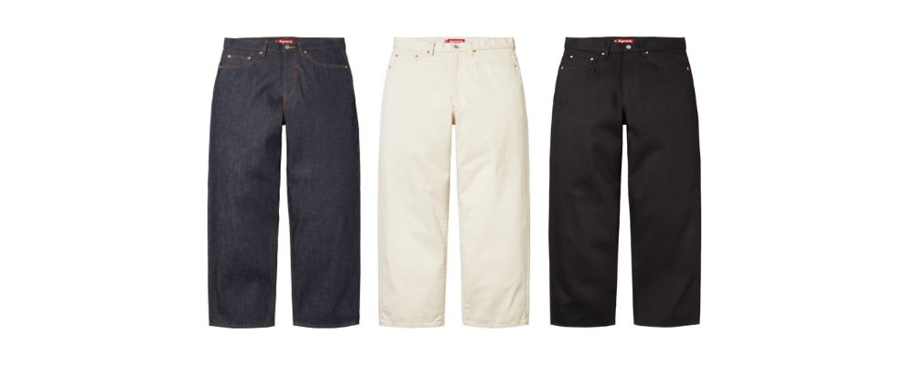 Supreme 2026SS Week8発売予定アイテムまとめ｜ブランド古着買取専門店LIFEBaggy Selvedge Jean 33,000円画像