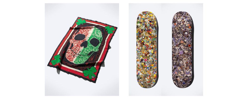 Supreme 2026SS Week8発売予定アイテムまとめ｜ブランド古着買取専門店LIFESupreme/Mike Kelley Faribault Mills® Throw Blanket 79,200円 / Supreme/Mike Kelley Skateboard 16,500円画像