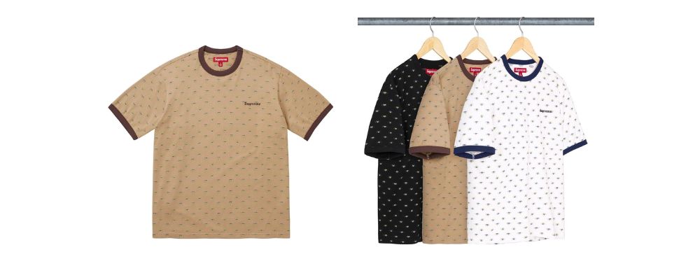 Supreme 2026SS Week9発売予定アイテムまとめ｜ブランド古着買取専門店LIFEHearts Intarsia Ringer Tee 19,800円画像
