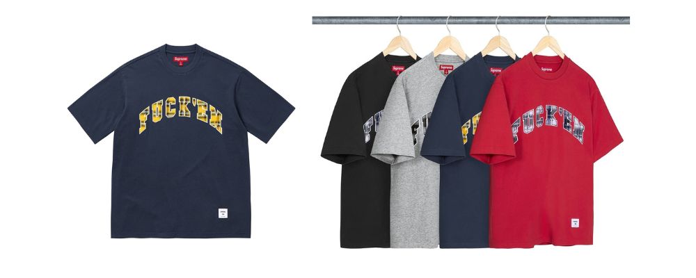 Supreme 2026SS Week9発売予定アイテムまとめ｜ブランド古着買取専門店LIFEFuck Em Plaid S/S Top 14,300円画像