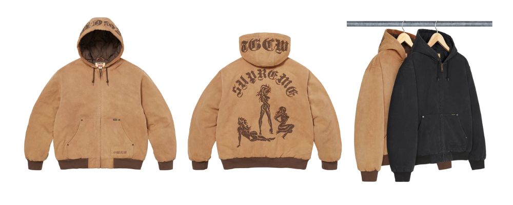 Supreme 2026SS Week9発売予定アイテムまとめ｜ブランド古着買取専門店LIFESupreme®/The Great China Wall Hooded Work Jacket 132,000円画像