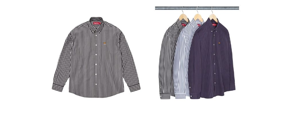 Supreme 2026SS Week9発売予定アイテムまとめ｜ブランド古着買取専門店LIFEStripe Shirt 26,400円画像