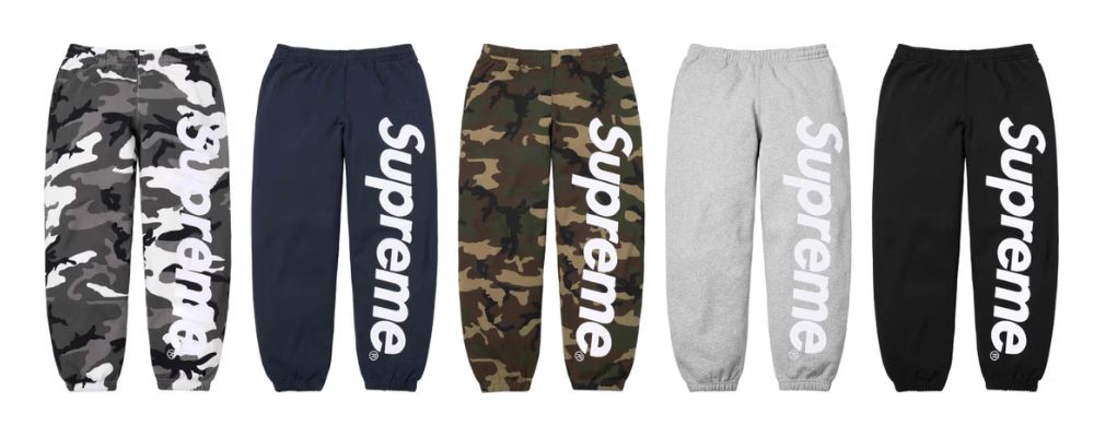 Supreme 2026SS Week9発売予定アイテムまとめ｜ブランド古着買取専門店LIFESatin Appliqué Sweatpant 27,500円画像