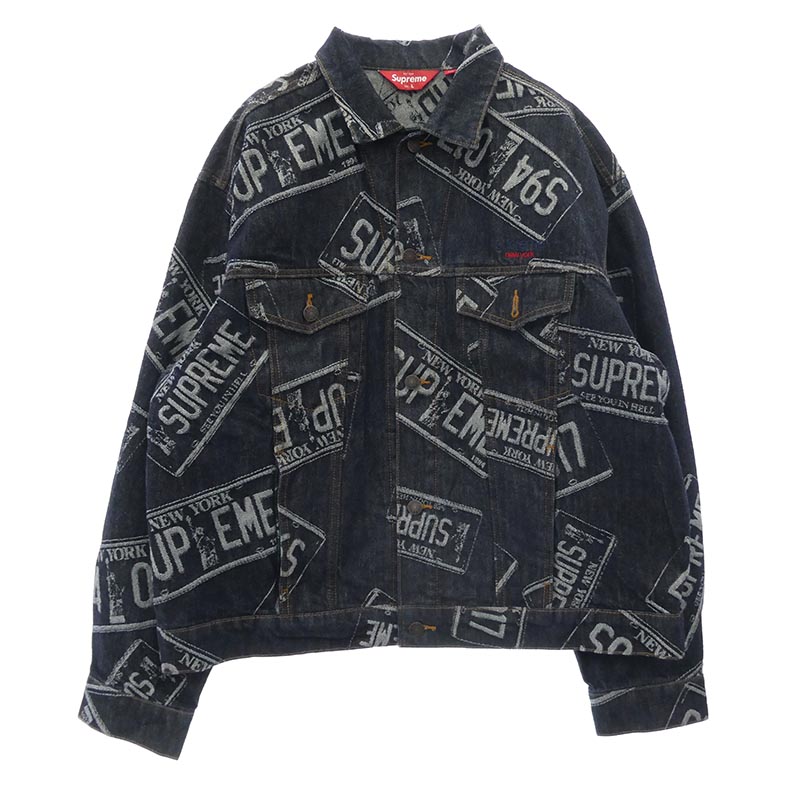 シュプリーム 26SS Denim Trucker Jacket License Plate 買取実績