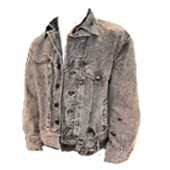 Tamme CRACKS BLEACH DENIM B.D JACKET / タム クラックス ブリーチ デニム B.D ジャケット 23A0107 画像