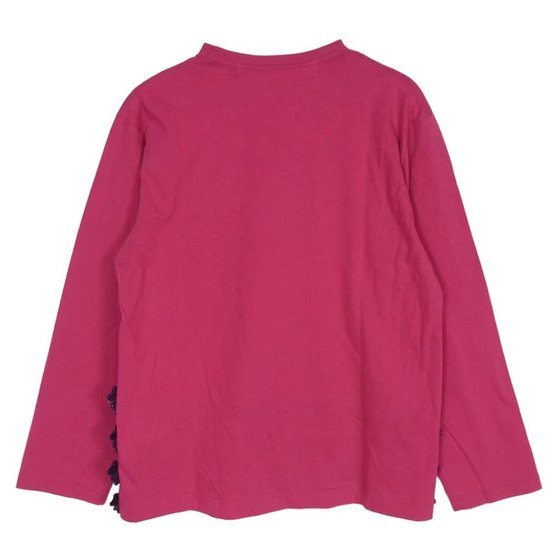 タオ コムデギャルソン 25AW TP-T010-051 スパンコールレースデザインクルーネック 長袖 カットソー Tシャツ 買取実績 画像