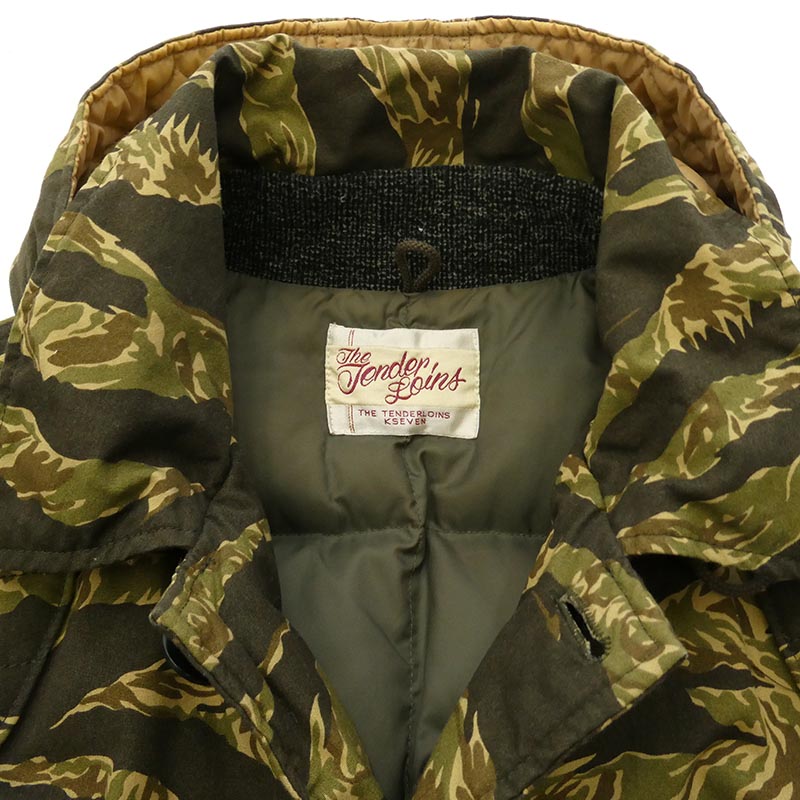 テンダーロイン 14AW T-HUNTING DOWN JKT BB タイガーカモ ハンティング ダウンジャケット 買取実績 画像