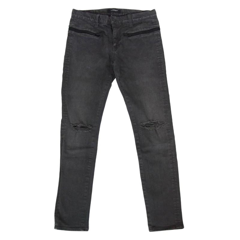 アンダーカバー 18SS SPIRITUAL NOISE期 ヒザヤブレ ジップポケット ダメージ加工 ジーンズ デニムパンツ 買取実績