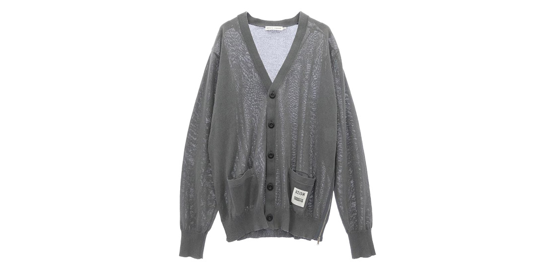 アンダーカバー 24SS UN-K0301 MONK CARDIGAN POLY PAPER YARN  買取実績