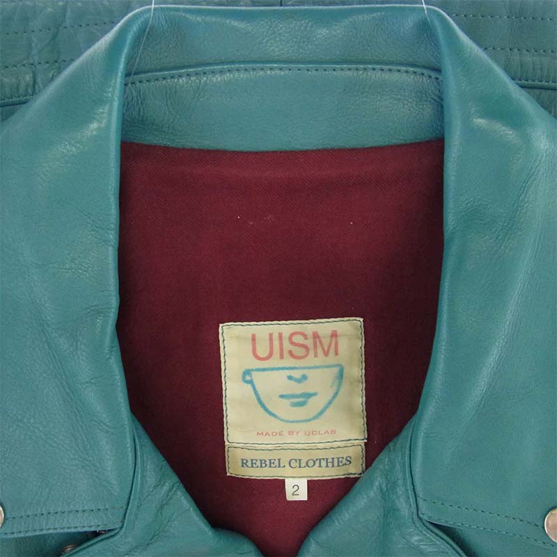 アンダーカバー REBEL CLOTHES カウハイドダブルライダース 買取実績 画像