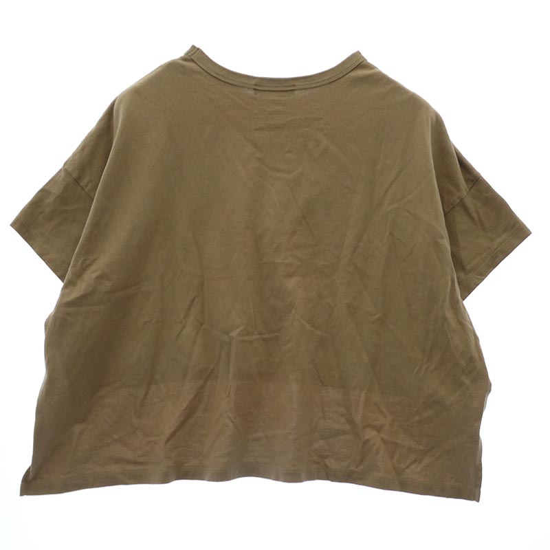 アンダーカバー UC1D8805-2 目隠しベア フロントショート丈 プリント コットン ワイド Tシャツ 買取実績 画像