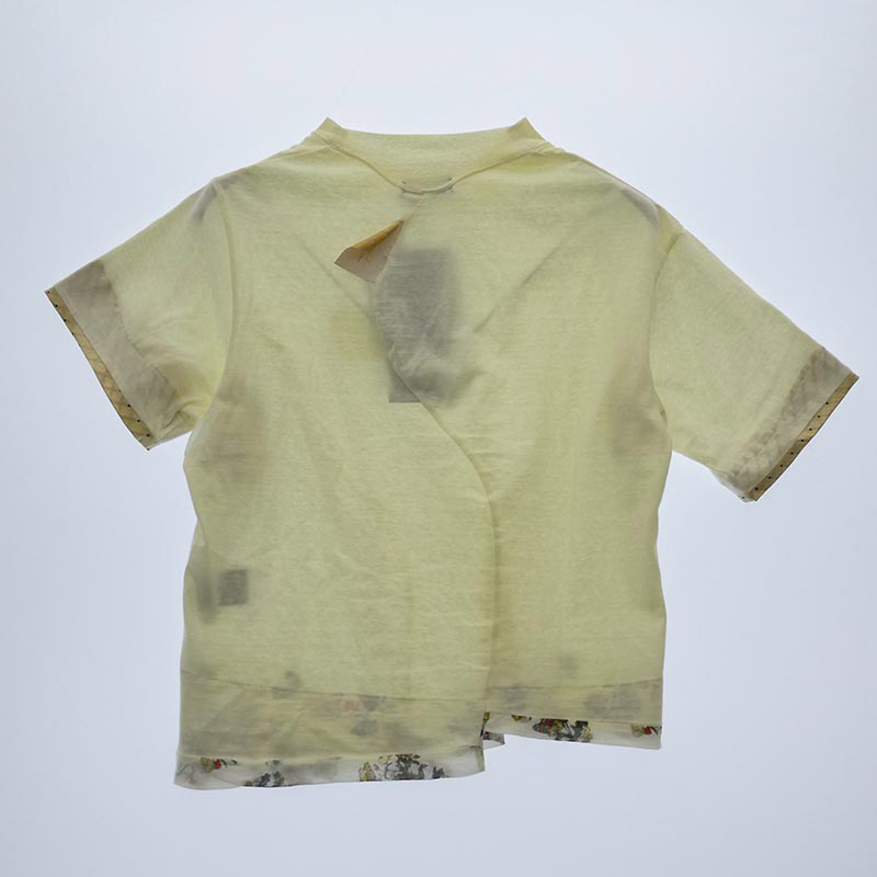 アンダーカバー UC2E1803 フロントパッチポケット アシンメトリー Tシャツ 買取実績 画像