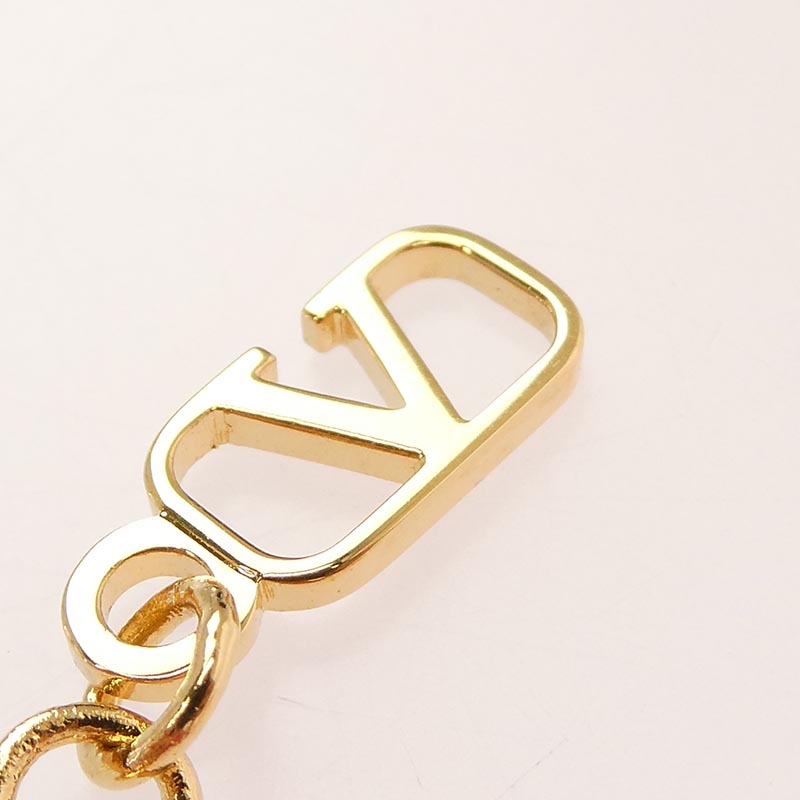 ヴァレンティノ イタリア製 ガラヴァーニ Vロゴ ゴールド ブレスレット 買取実績 画像