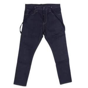 VISVIM 19AW 0119205005034 SS TRAVAILLER BRACES PANTS UNWASHED トラベラー アンウォッシュド サスペンダー ジーンズ デニムジャケット パンツ 買取実績 画像