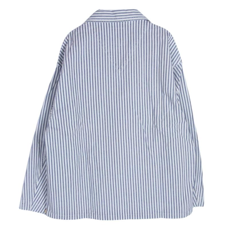 VISVIM 23SS 0123105006005 SS COVERALL JACKET ヒッコリー ストライプ カバーオール ジャケット 買取実績 画像