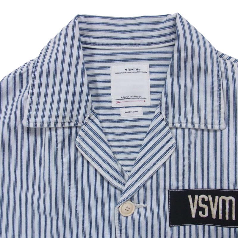 VISVIM 23SS 0123105006005 SS COVERALL JACKET ヒッコリー ストライプ カバーオール ジャケット 買取実績 画像