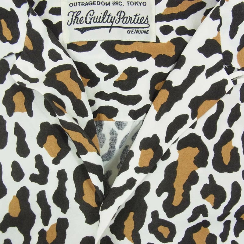 ワコマリア 19SS レオパード 開襟 オープンカラー レーヨン 半袖 シャツ 買取実績 画像