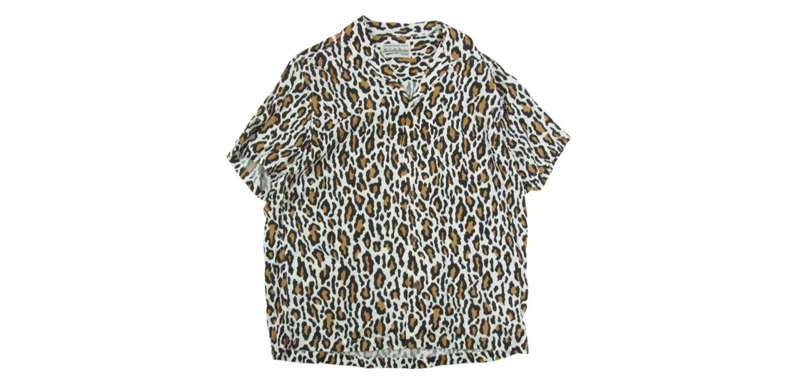 ワコマリア 19SS レオパード 開襟 オープンカラー レーヨン 半袖 シャツ 買取実績