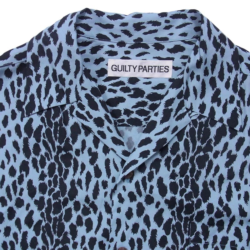 ワコマリア 23AW 23FW-WMS-HI07 HAWAIIAN SHIRT L/S -TYPE 4 レオパード総柄 レーヨン 長袖 ハワイアン アロハ 開襟 オープンカラー シャツ 買取実績 画像