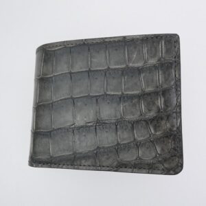 ワイルドスワンズ 2024 SUMIZOME POROSUS HENRY クロコ レザー ウォレット 二つ折り 財布 買取実績 画像