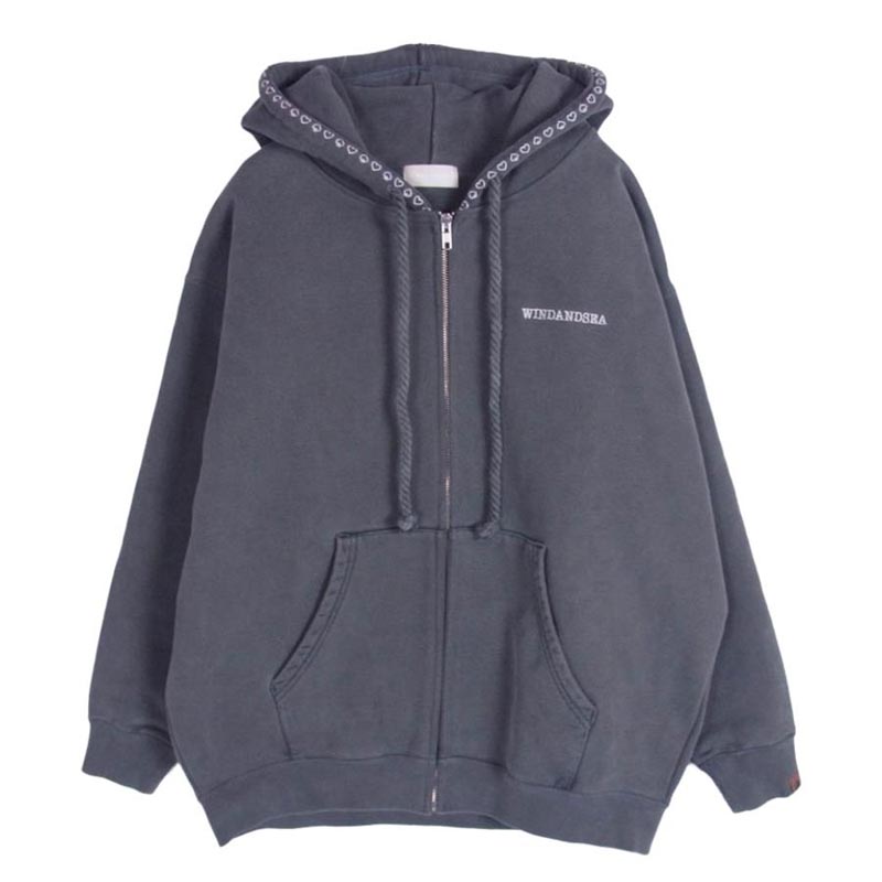 ウィンダンシー 25AW WDS-O-HTSP-25-Q2 スペード 刺繍 ジップアップ フーディー パーカー 買取実績