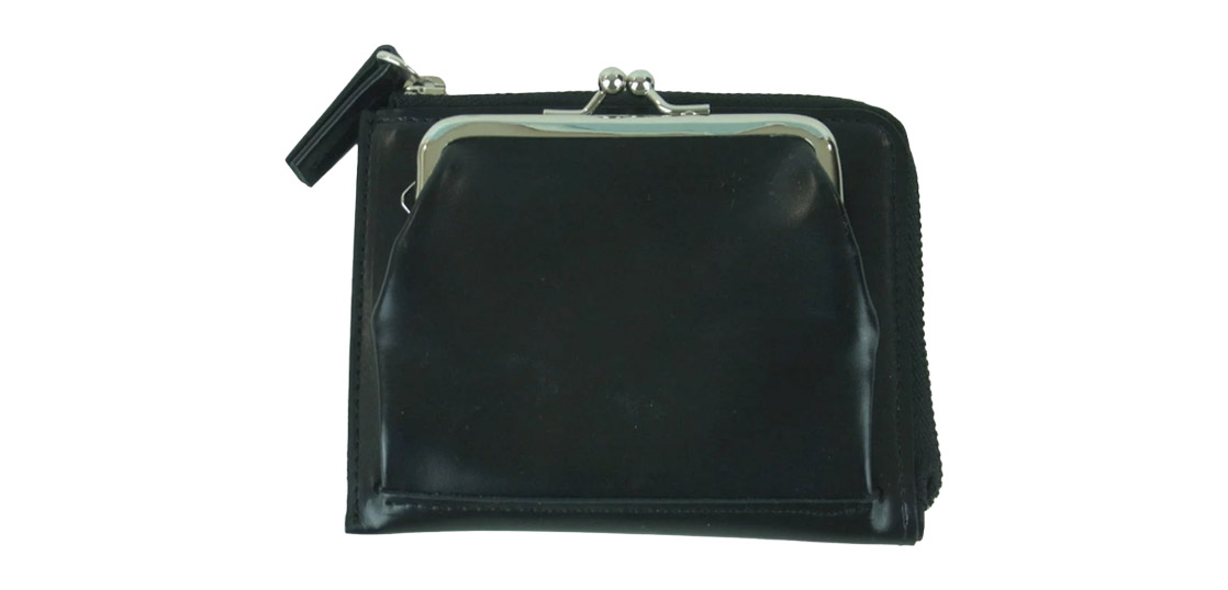 ワイズ ヨウジヤマモト L字 がま口 レザー ウォレット 財布 買取実績