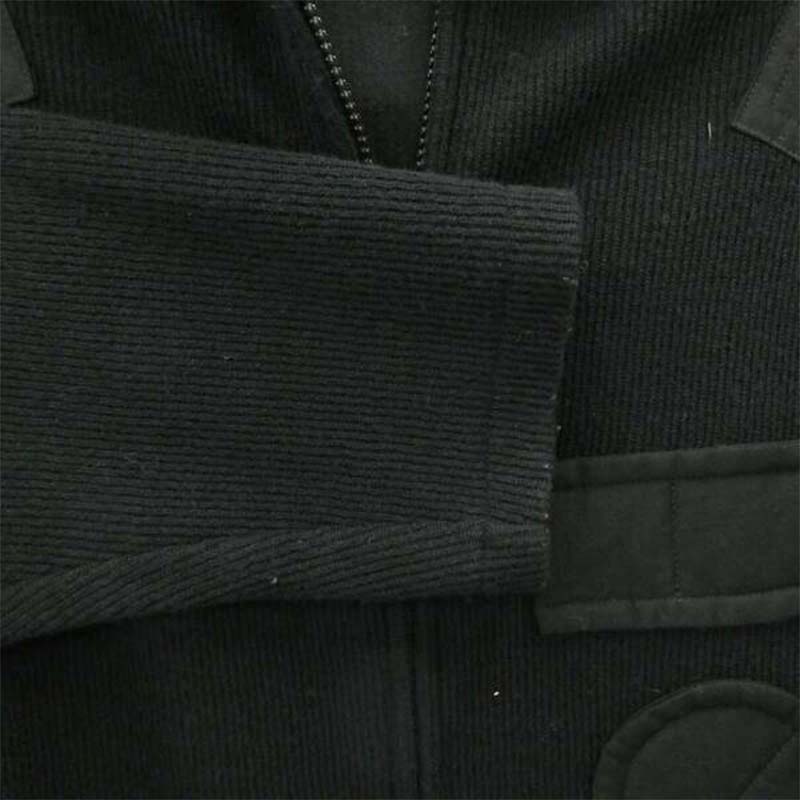 ワイズ ヨウジヤマモト YR-D03-803 パッチデザイン ニット フード ロング コート 買取実績 画像