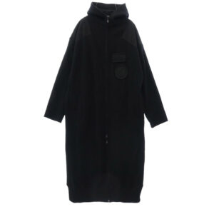 ワイズ ヨウジヤマモト YR-D03-803 パッチデザイン ニット フード ロング コート 買取実績