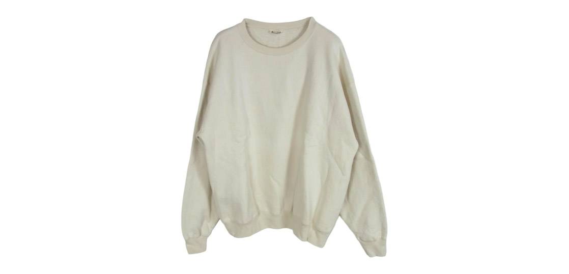 オーラリー 23AW A23AP02TU SMOOTH SOFT SWEAT P/O 買取実績