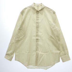 オーラリー 26SS A26SS01CS COTTON SILK STRIPE SHIRT 買取実績
