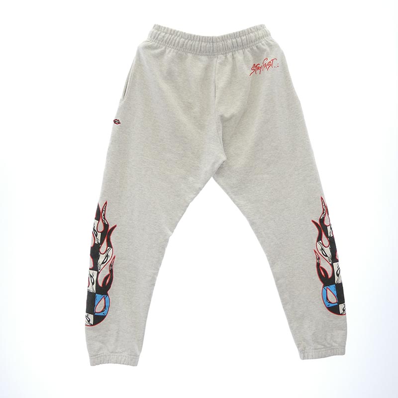 クロムハーツ（原本無） × MATTY BOY マッティボーイ PPO BRAIN SWEATPANTS サイドプリント ブレイン スウェットパンツ 買取実績 画像