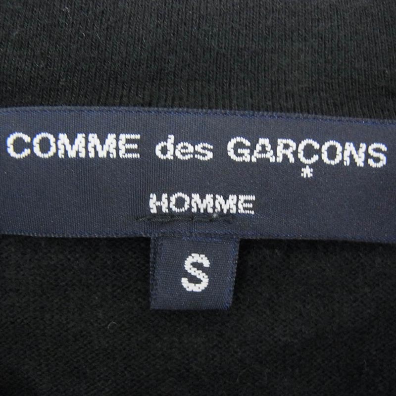 コムデギャルソンオム AD2023 HM-T013 CdGH コットン天竺 綿ポケット TEE クルーネック 半袖 Tシャツ カットソー 買取実績 画像