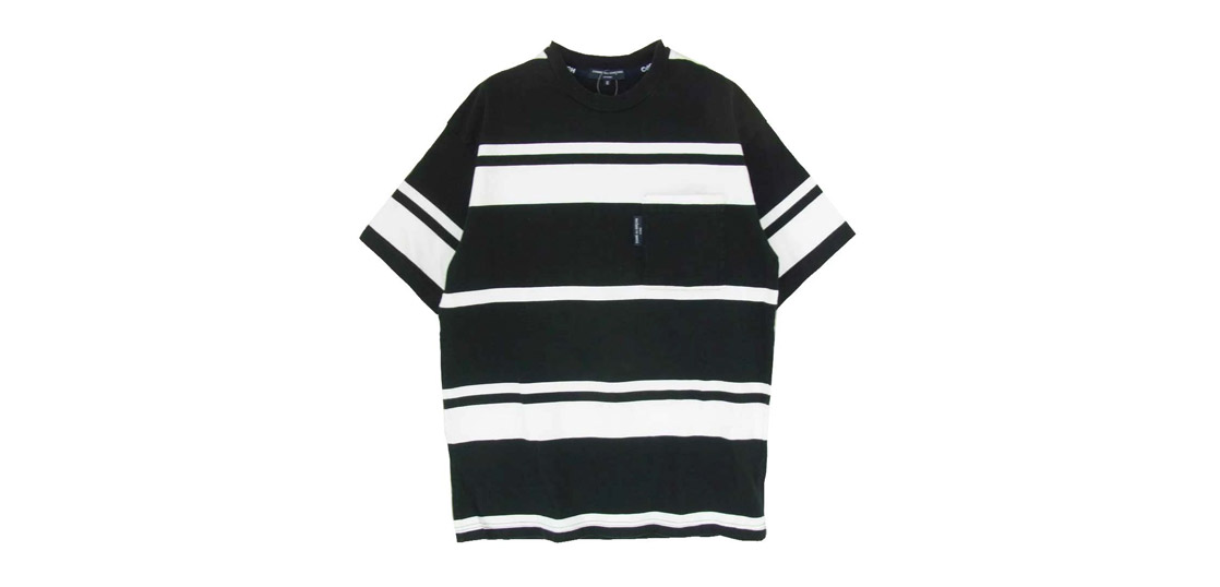 コムデギャルソンオム AD2023 HM-T013 CdGH コットン天竺 綿ポケット TEE クルーネック 半袖 Tシャツ カットソー 買取実績