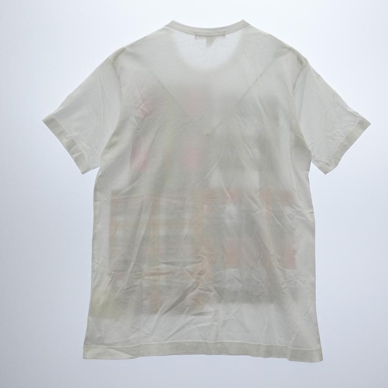 コムデギャルソン 25SS FO-T007 SHIRT シャツ チェックプリント クルーネック 半袖 Tシャツ 買取実績 画像