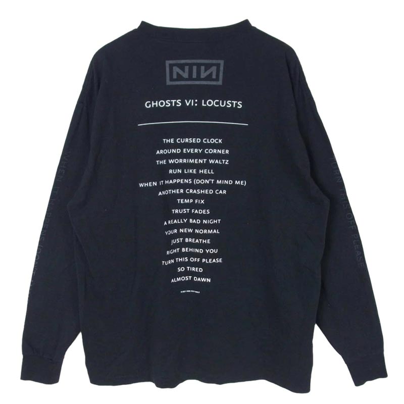 コモリ 22AW V01-05023 Nine Inch Nails L/S T-SHIRT 買取実績