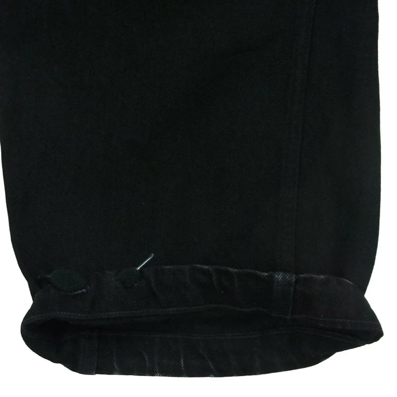 コモリ 23SS X01-03012 BLACK DENIM B.D.U PANTS ブラック デニム カーゴ パンツ 買取実績 画像