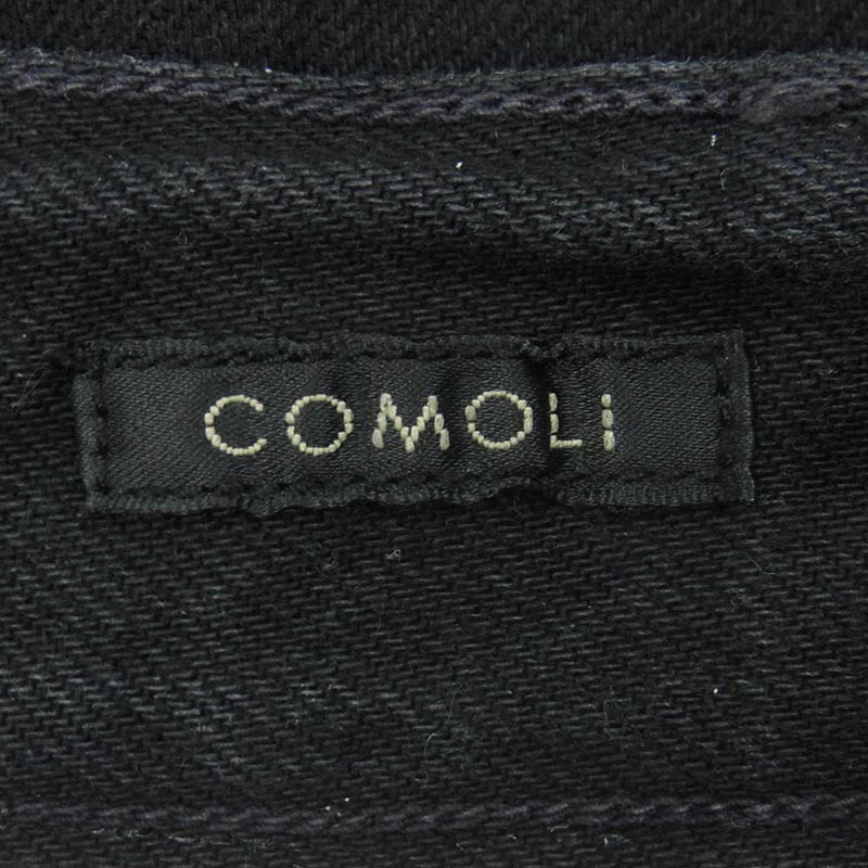 コモリ 23SS X01-03012 BLACK DENIM B.D.U PANTS ブラック デニム カーゴ パンツ 買取実績 画像