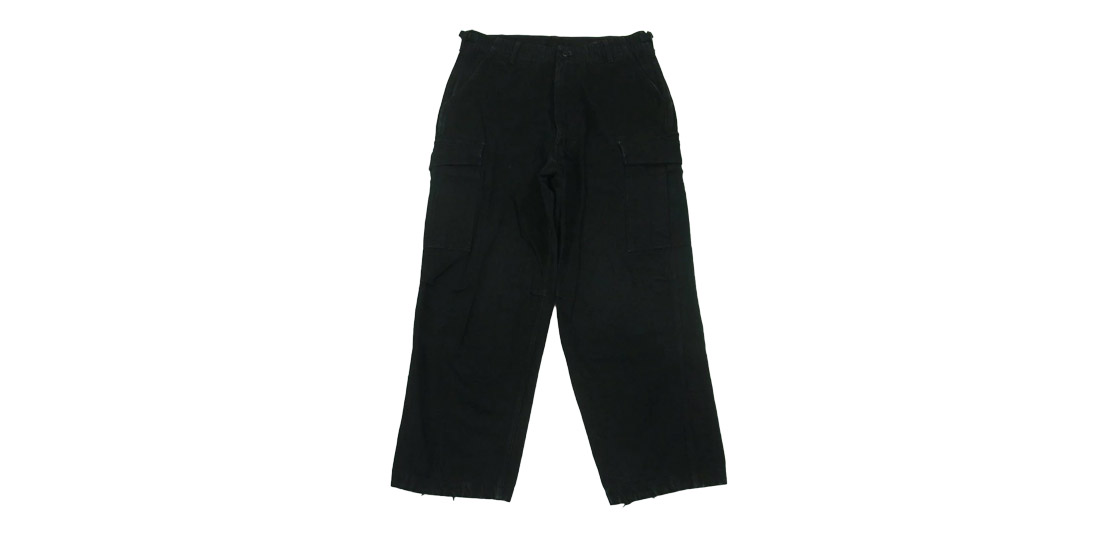 コモリ 23SS X01-03012 BLACK DENIM B.D.U PANTS 買取実績