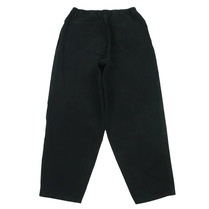 コモリ 25SS B01-03009 ブラックドリル テーパード パンツ 買取実績 画像