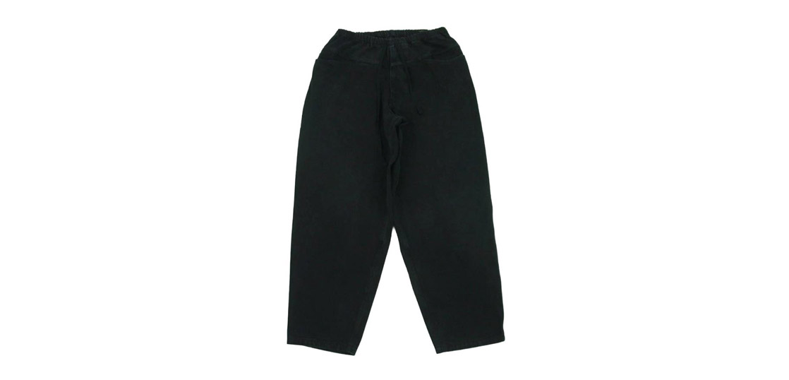 コモリ 25SS B01-03009 ブラックドリル テーパード パンツ 買取実績