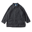 GARABOU SILK CHAMPETRE BOUQUET JACKET - SUMI INK × INDIGO 画像