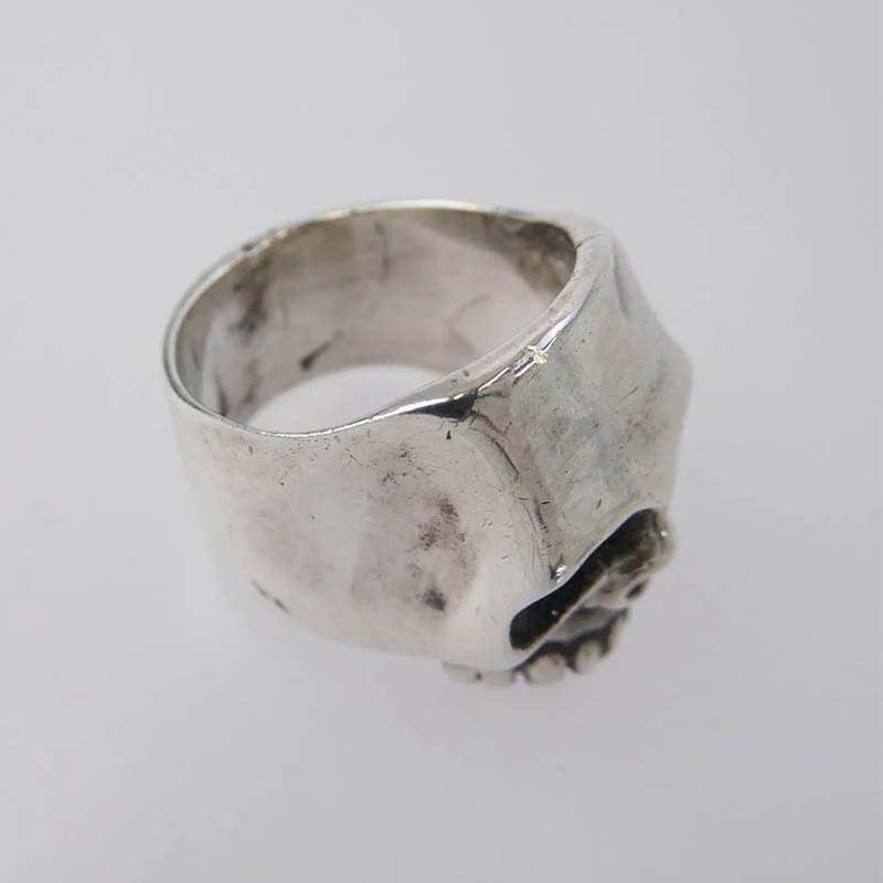 フラッシュポイント FLAT SKULL RING シルバー系 16.5号 買取実績 画像